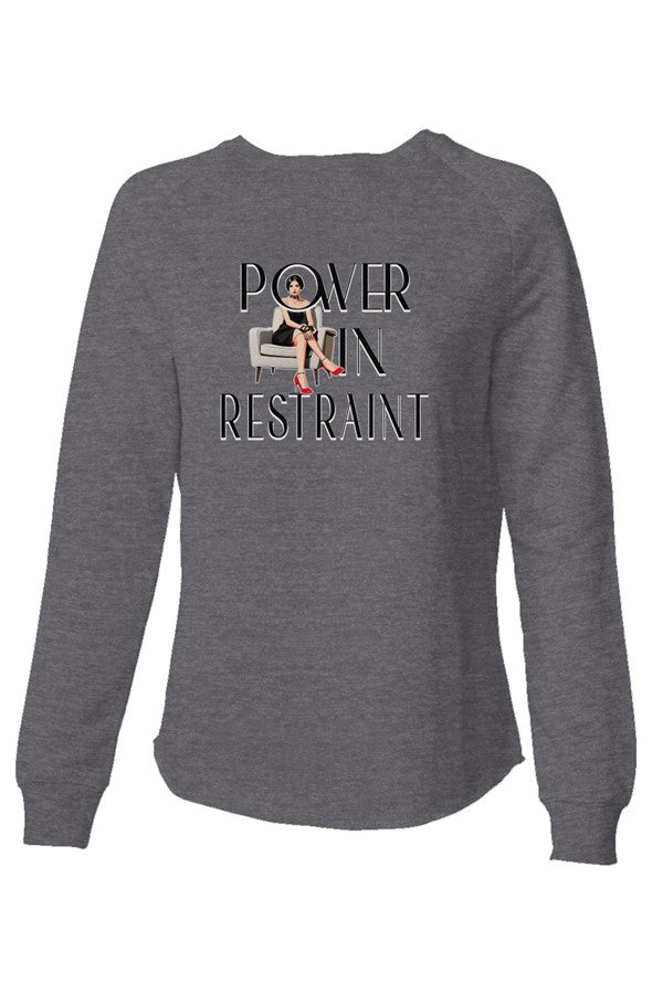 Sweatshirt Power in Restraint