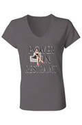 V-Neck T-Shirt - Power in Restraint