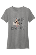 Crew Neck T-Shirt - Power in Restraint