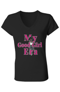  V-Neck T-Shirt - My Good Girl Era