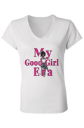  V-Neck T-Shirt - My Good Girl Era