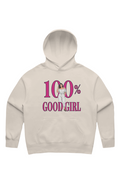 Hoodie - 100% Good Girl