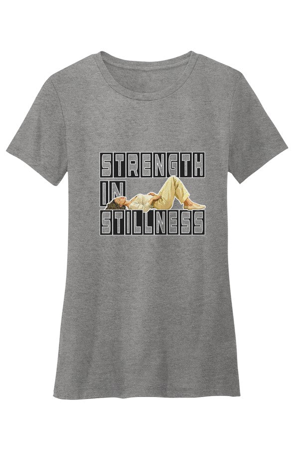 Crew Neck T Shirt Strength in Stillness