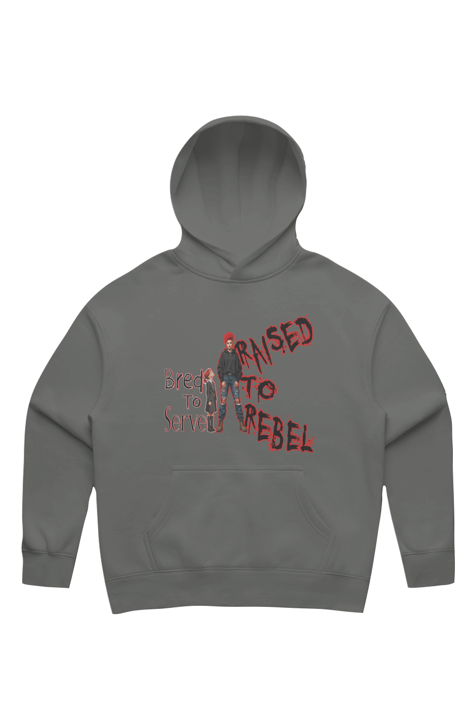 Hoodie - Raised to Rebel
