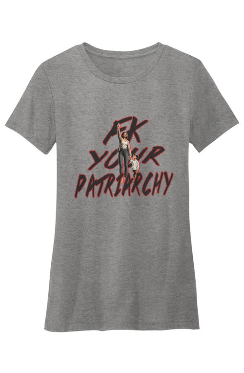 Crew Neck T Shirt Fk Your Patriarchy