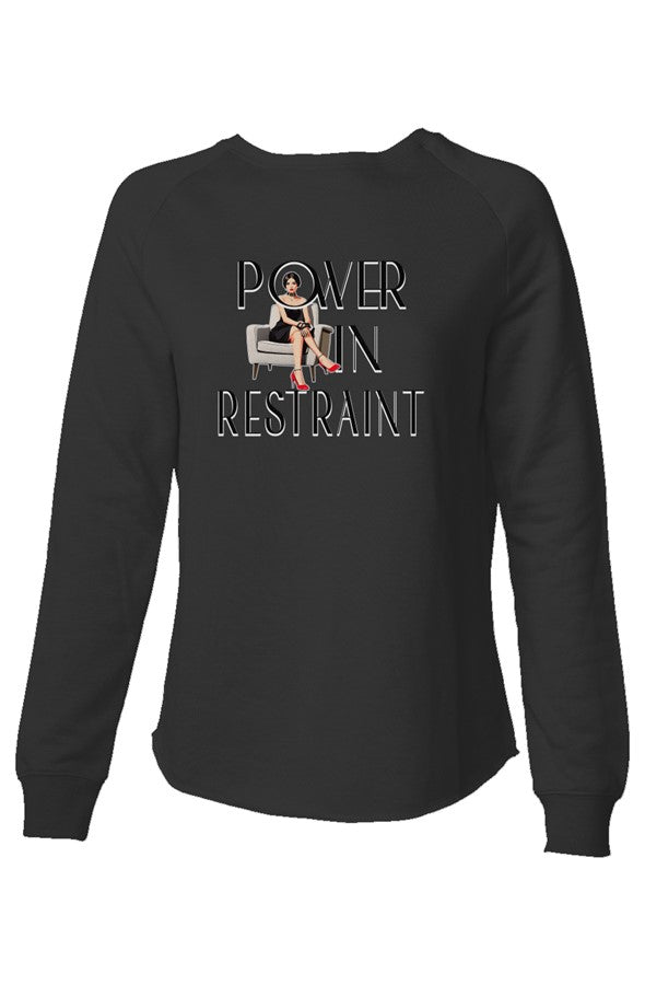 Sweatshirt Power in Restraint
