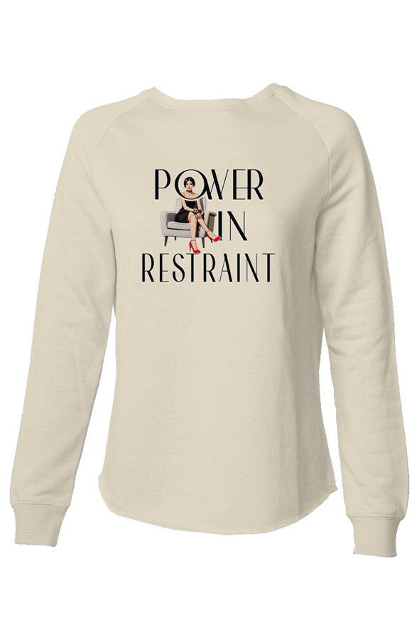 Sweatshirt Power in Restraint