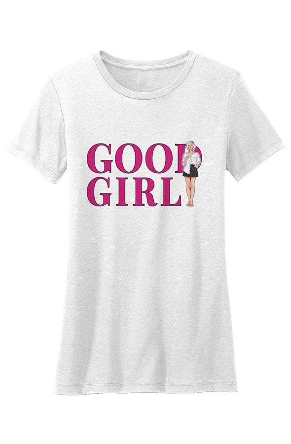 Crew Neck T Shirt Good Girl